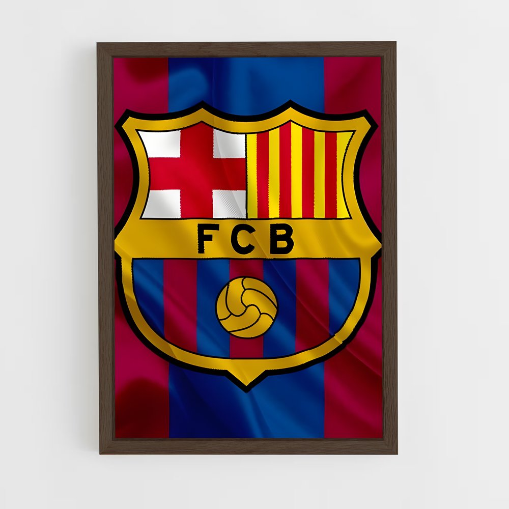 Poster FCB Stripes (vue 5)
